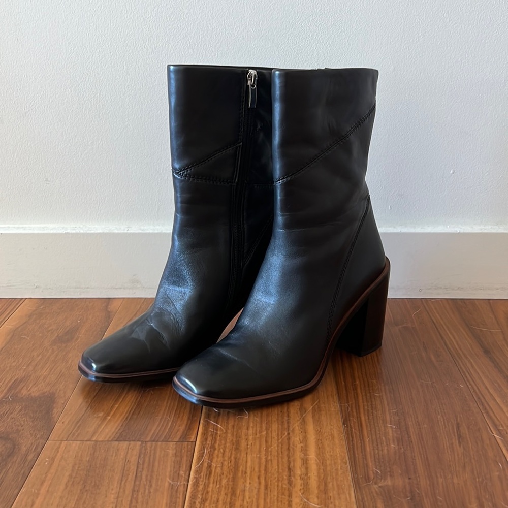Franco Sarto black booty